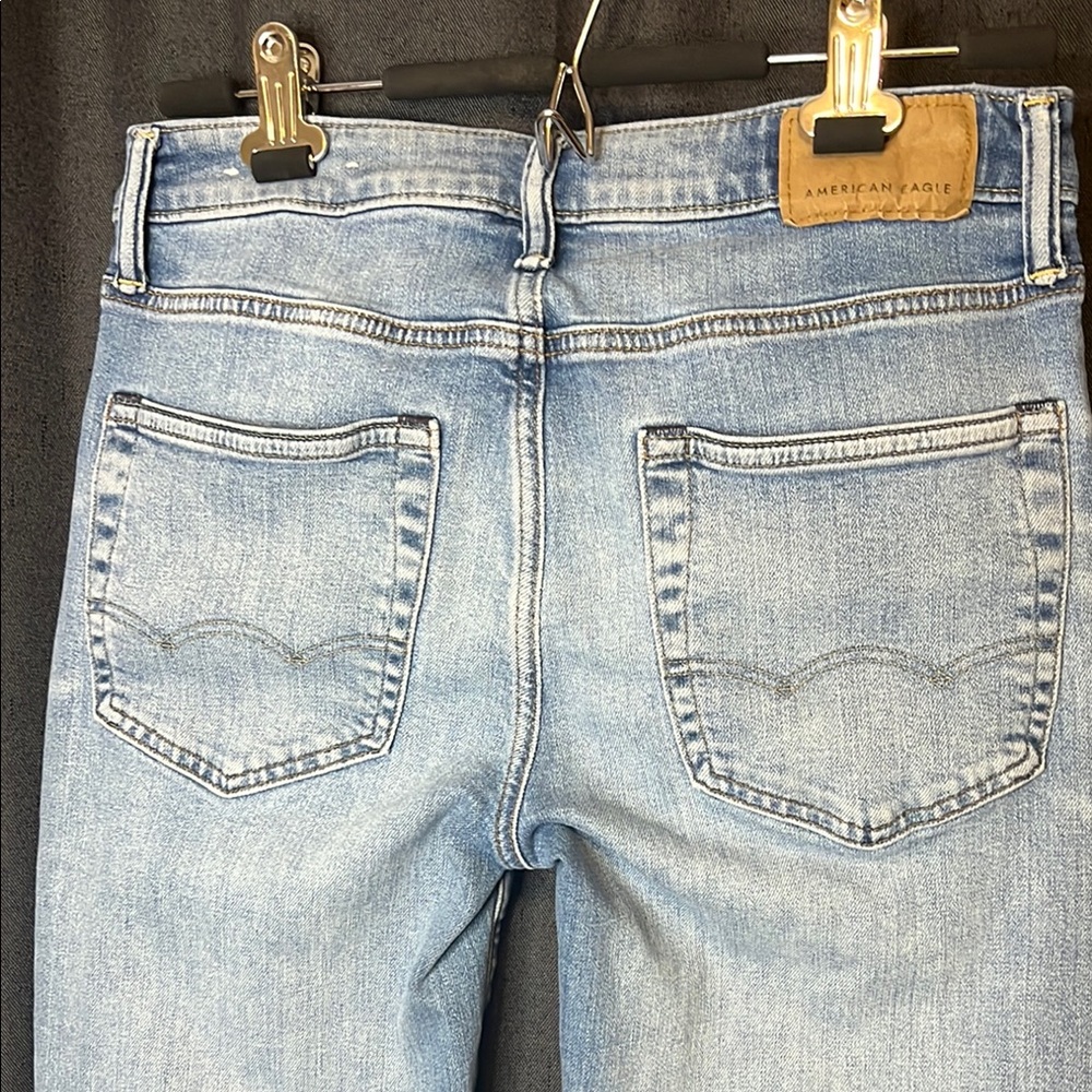 American Eagle Outfitters Original Straight Leg Jeans size 28 X 30 - Picture 6 of 14